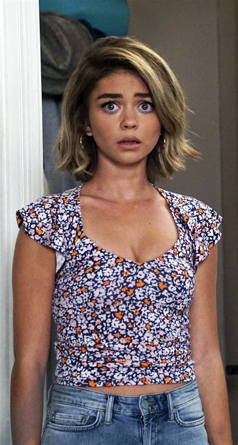 haley dunphy hot pics|Modern Familys Sarah Hyland wears sexy cut